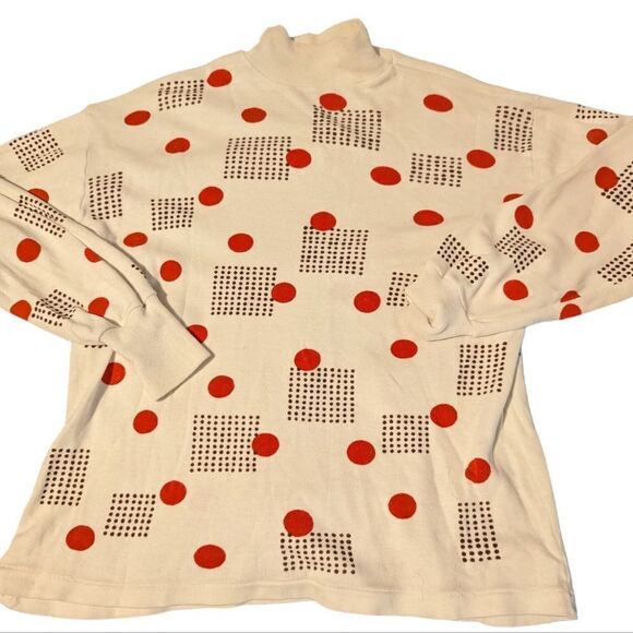 Vintage youth graphic print turtle neck‎ - Picture 1 of 3